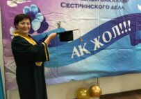 (Русский) Продолжаем знакомить с сотрудниками больницы Байманапова Салтанат Жалдыбаевна