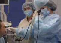 Врачи БСНП извлекли из бронхов мужчины железную скрепку